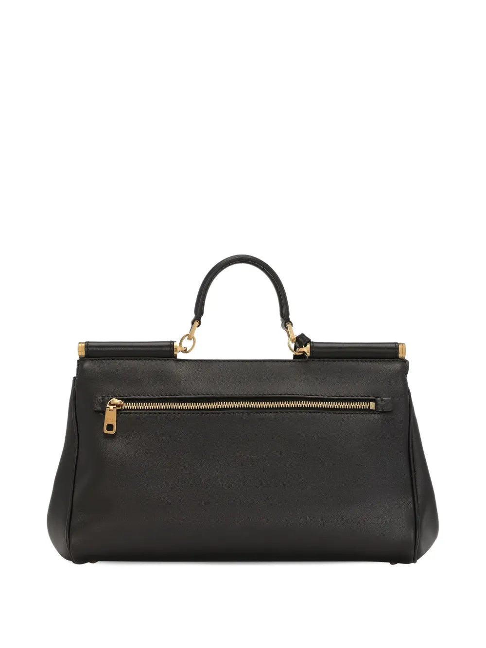 My Sicily lock-charm leather tote bag