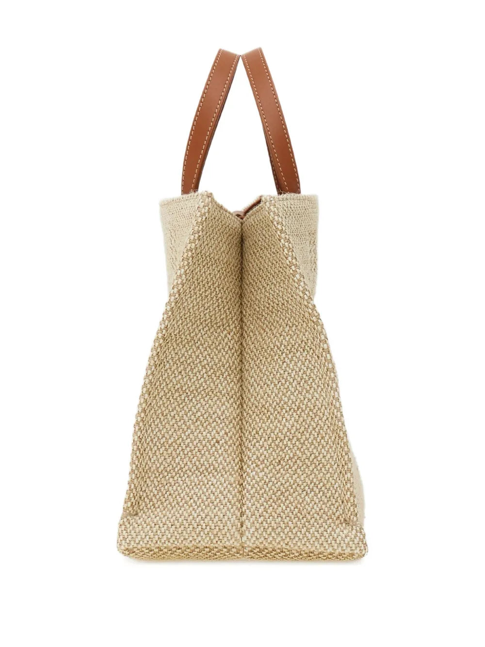 medium logo-embroidered tote bag