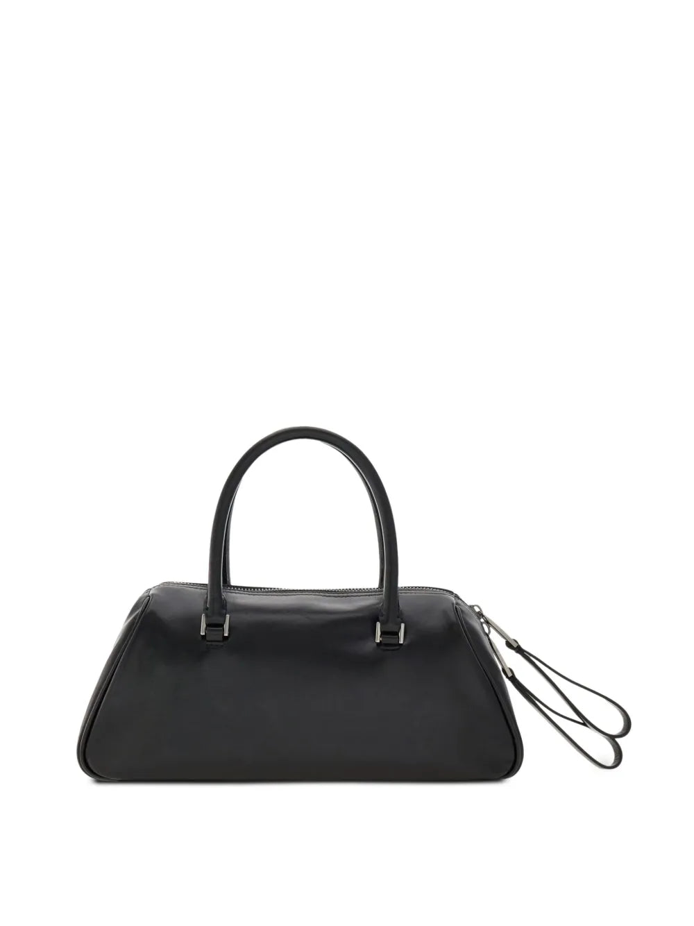 Multipocket leather tote bag
