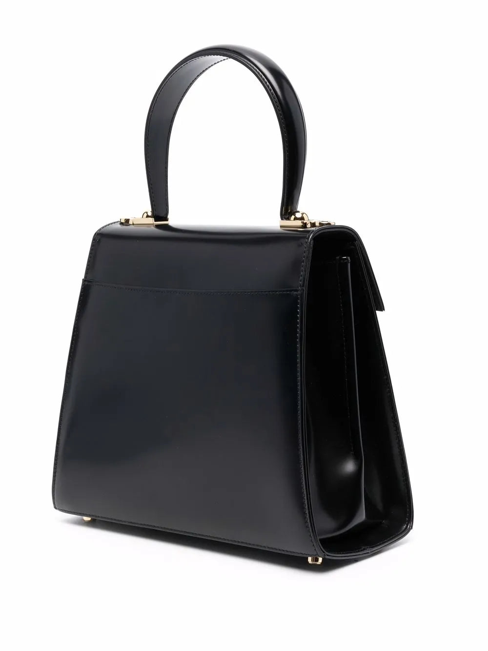 Gancini flip-lock leather bag