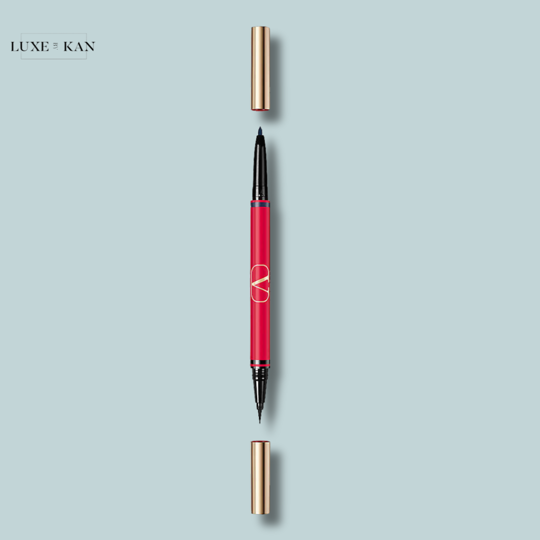 Valentino Beauty Twin Liner Double - Ended Eyeliner Black and Rosso 0.5 ml