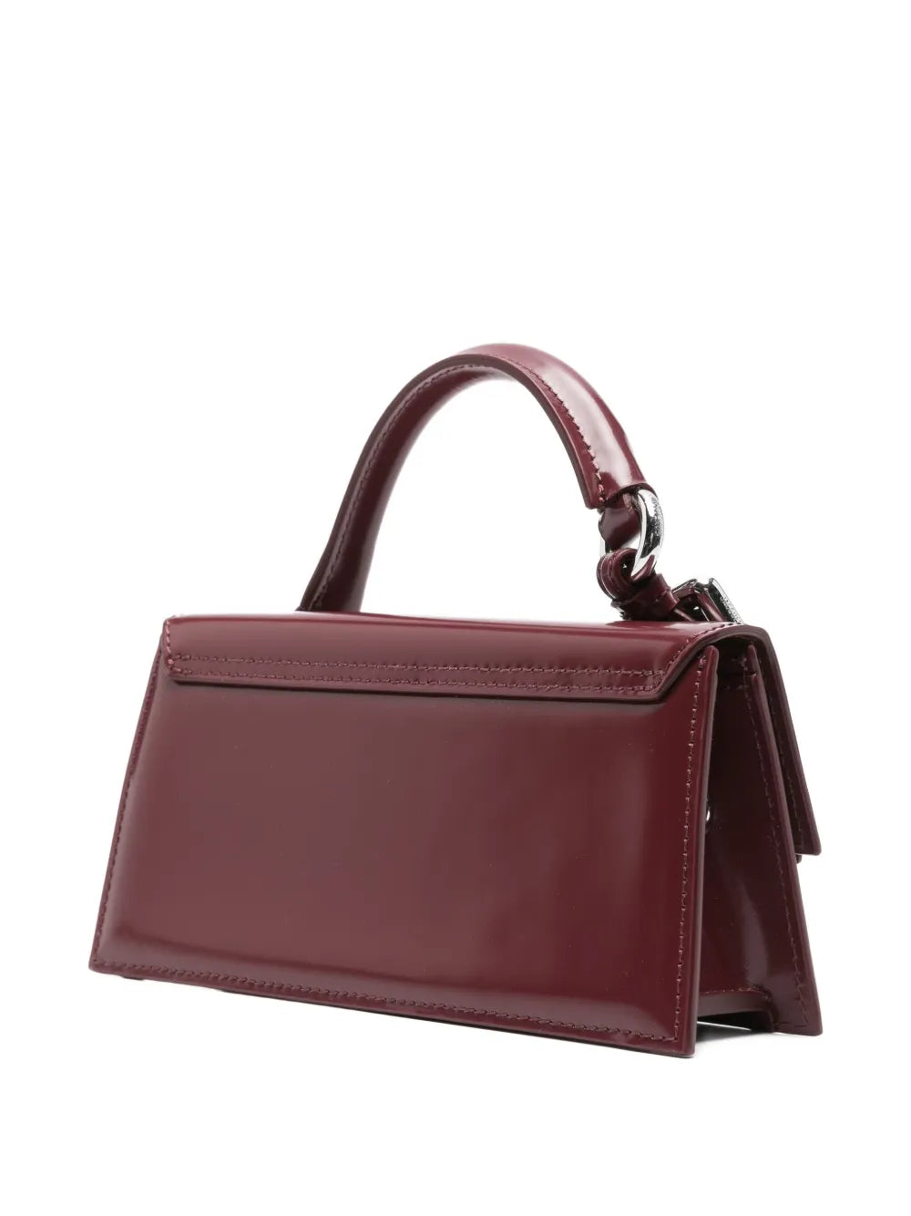 boucle top-handle bag