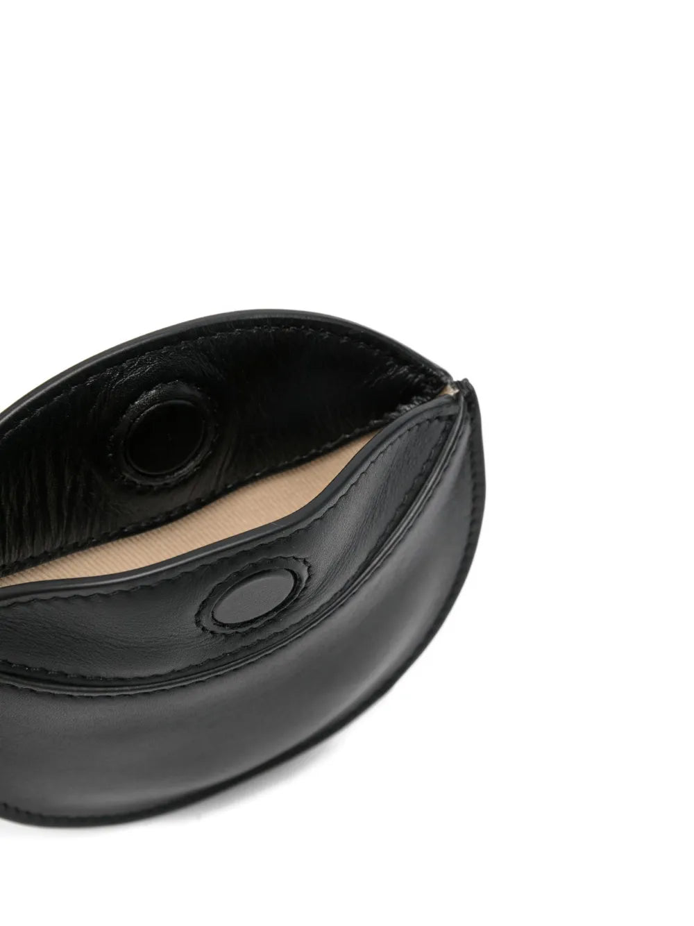 crescent leather bag