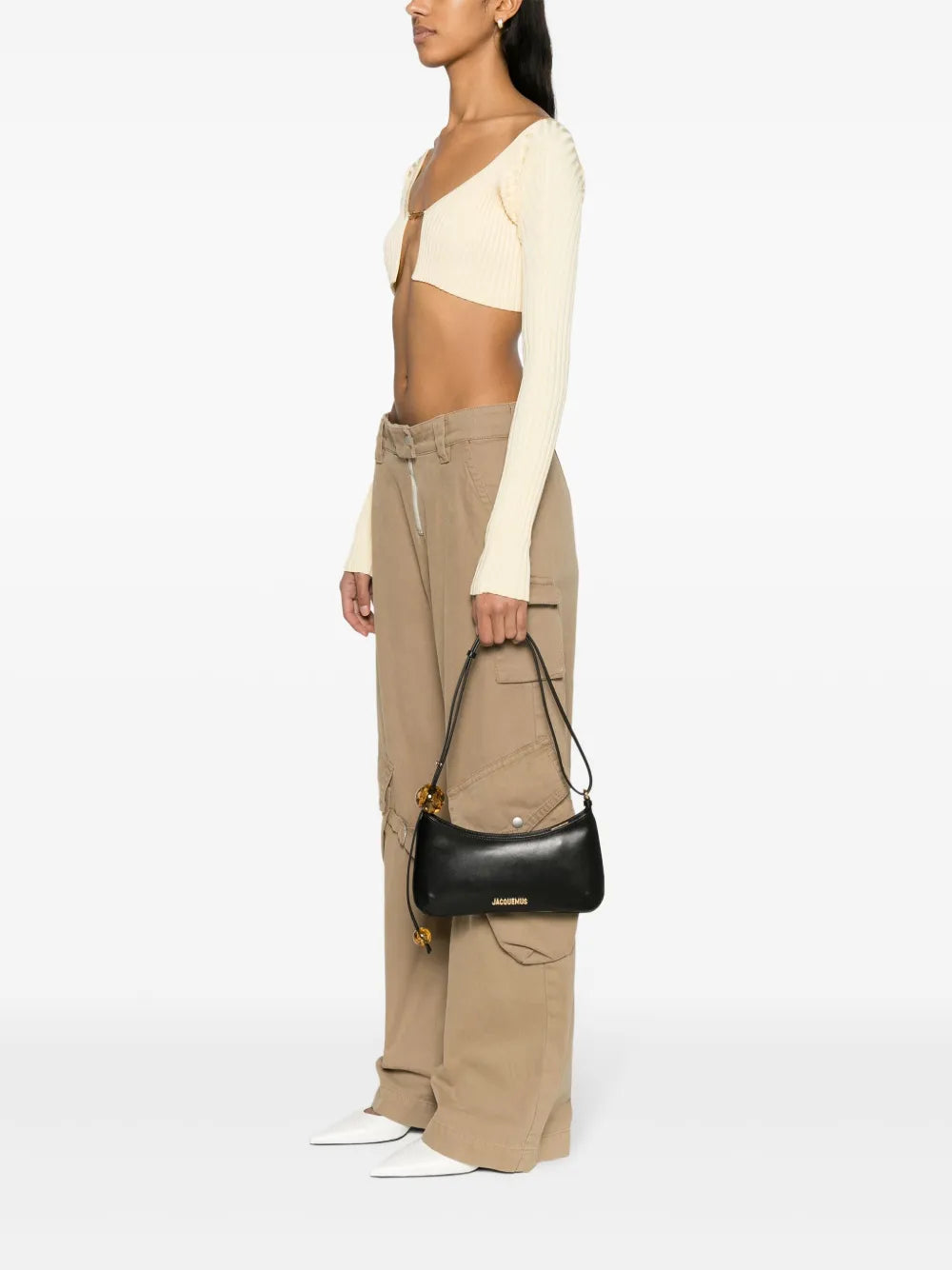 Le Bisou Perle leather shoulder bag