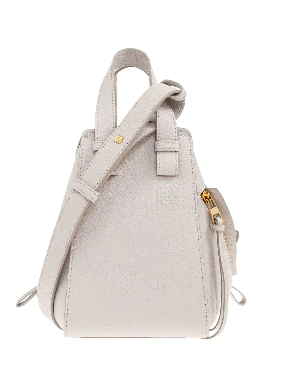 Hammock leather tote bag