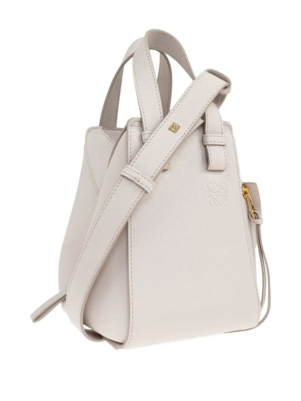 Hammock leather tote bag