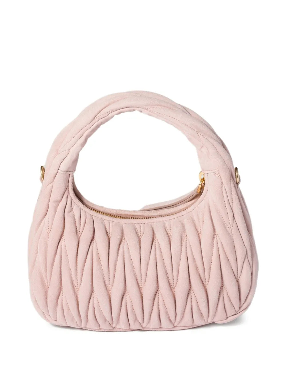 matelassé leather tote bag