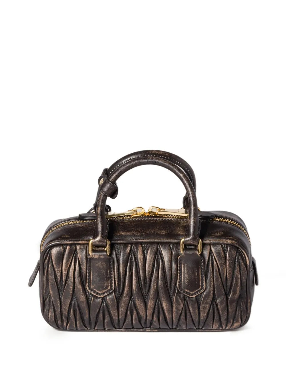 Arcadie matelassé leather tote bag