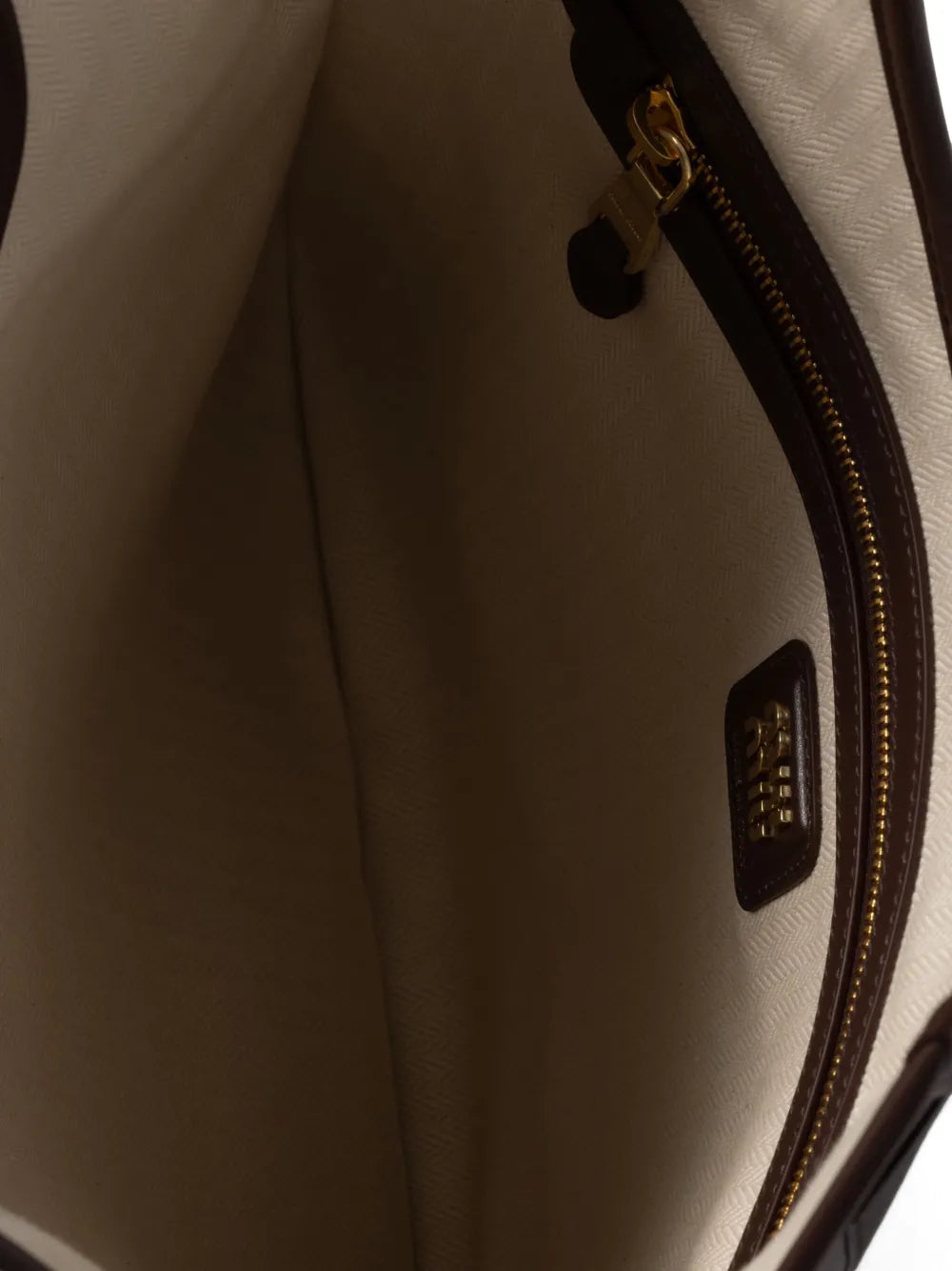 Ivy leather tote bag