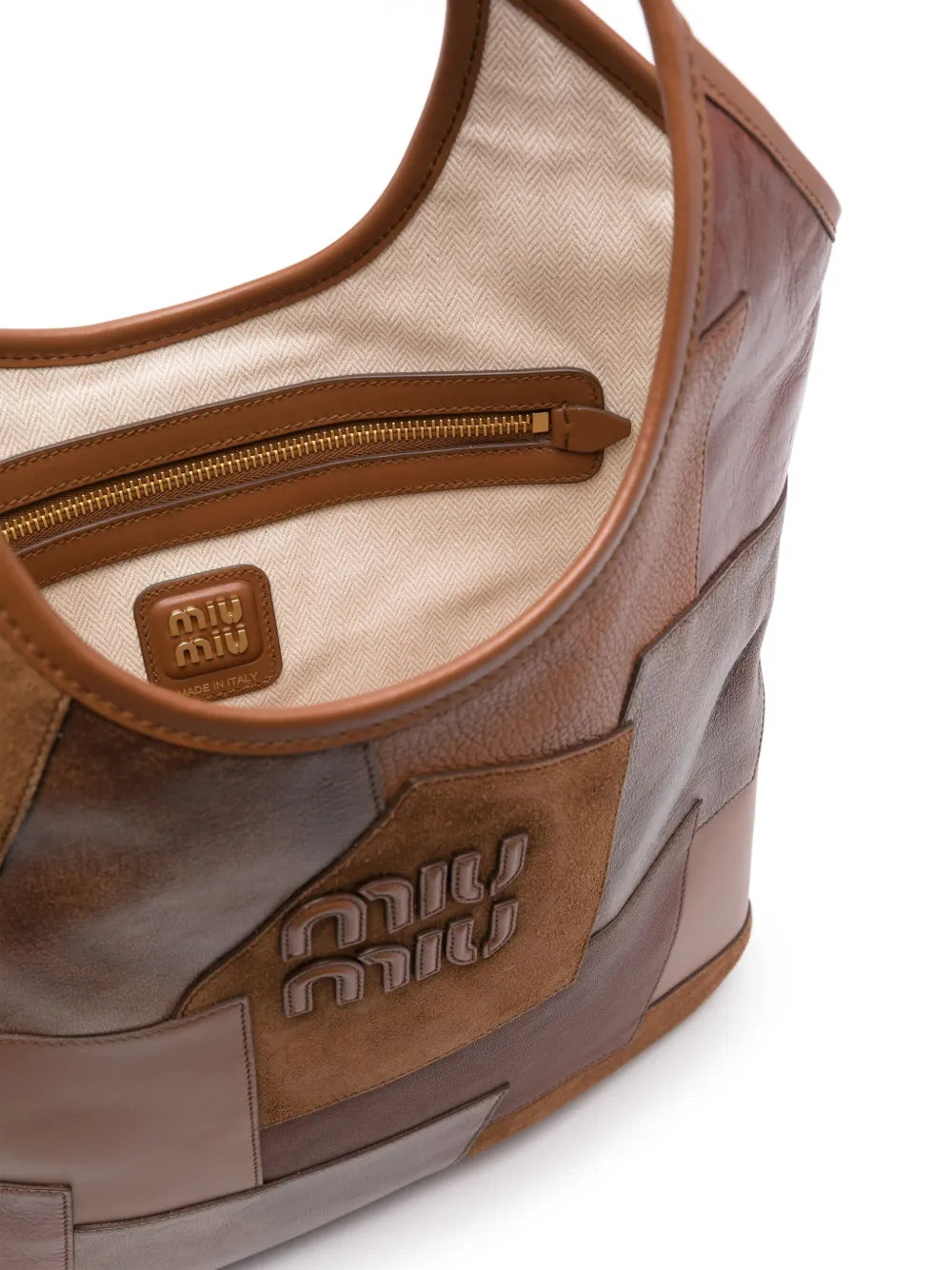 Ivy leather tote bag