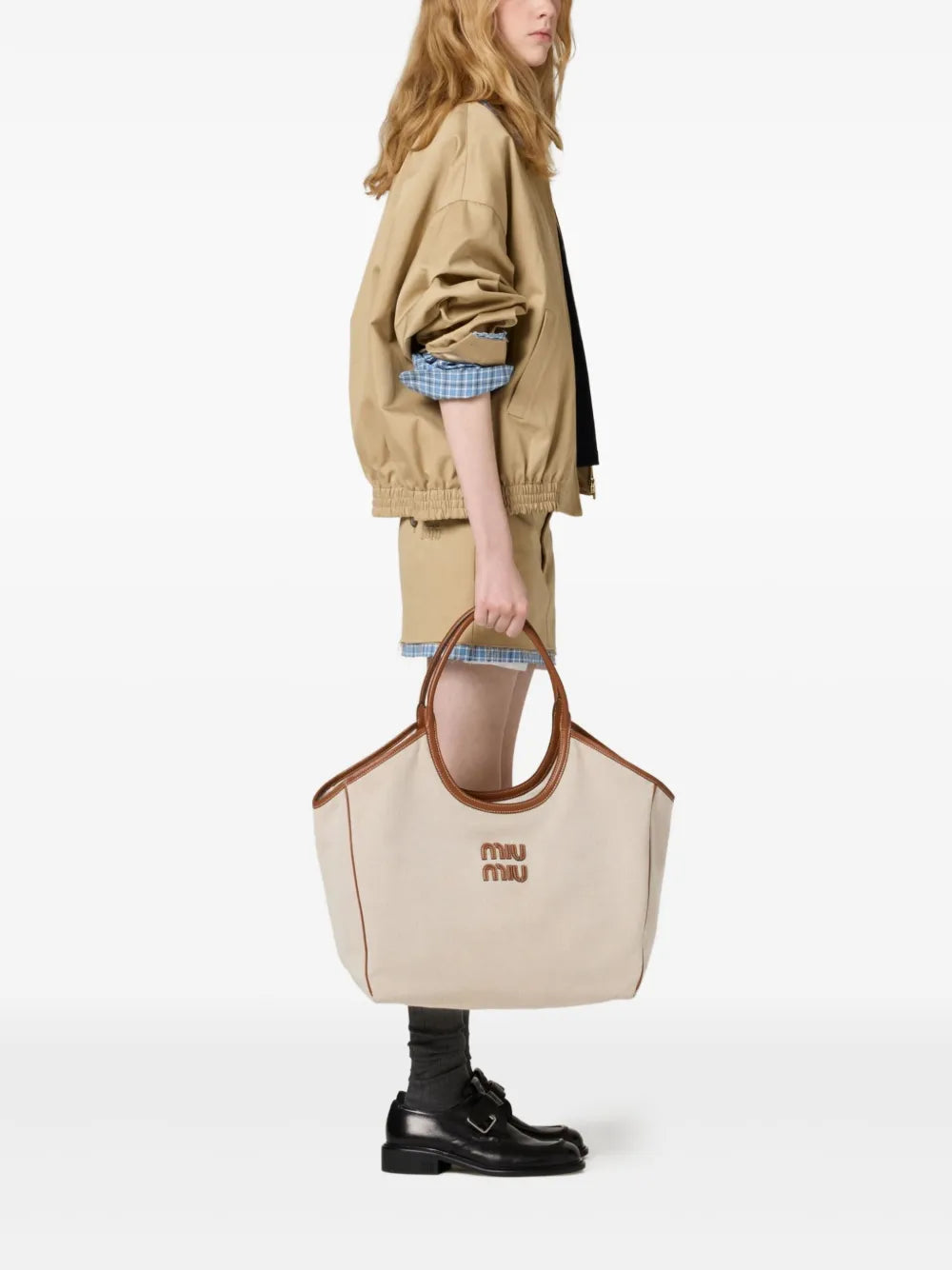 Ivy canvas tote bag