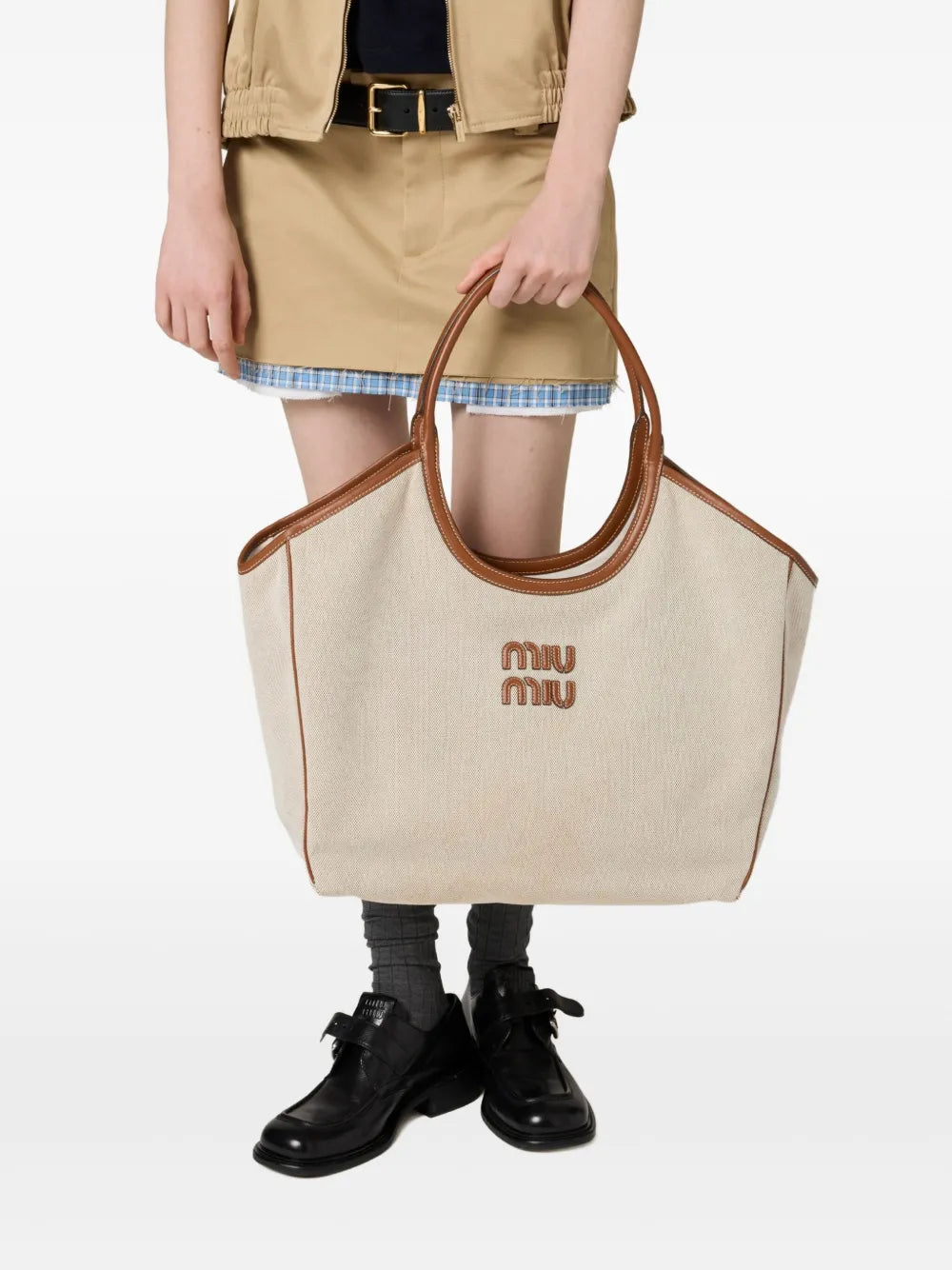 Ivy canvas tote bag
