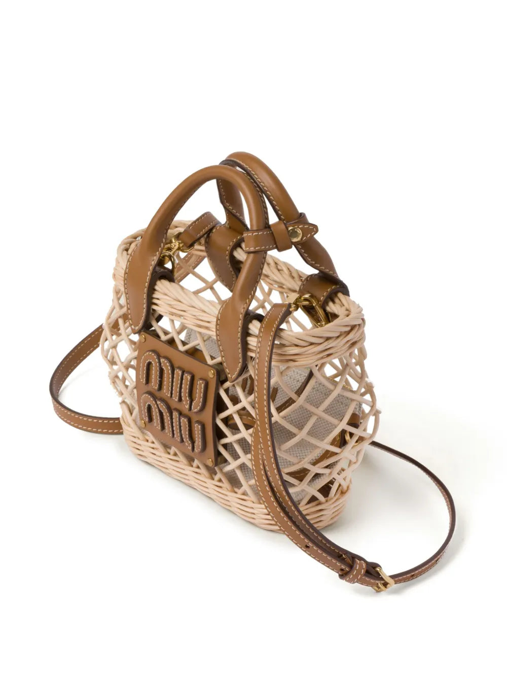 woven basket tote bag
