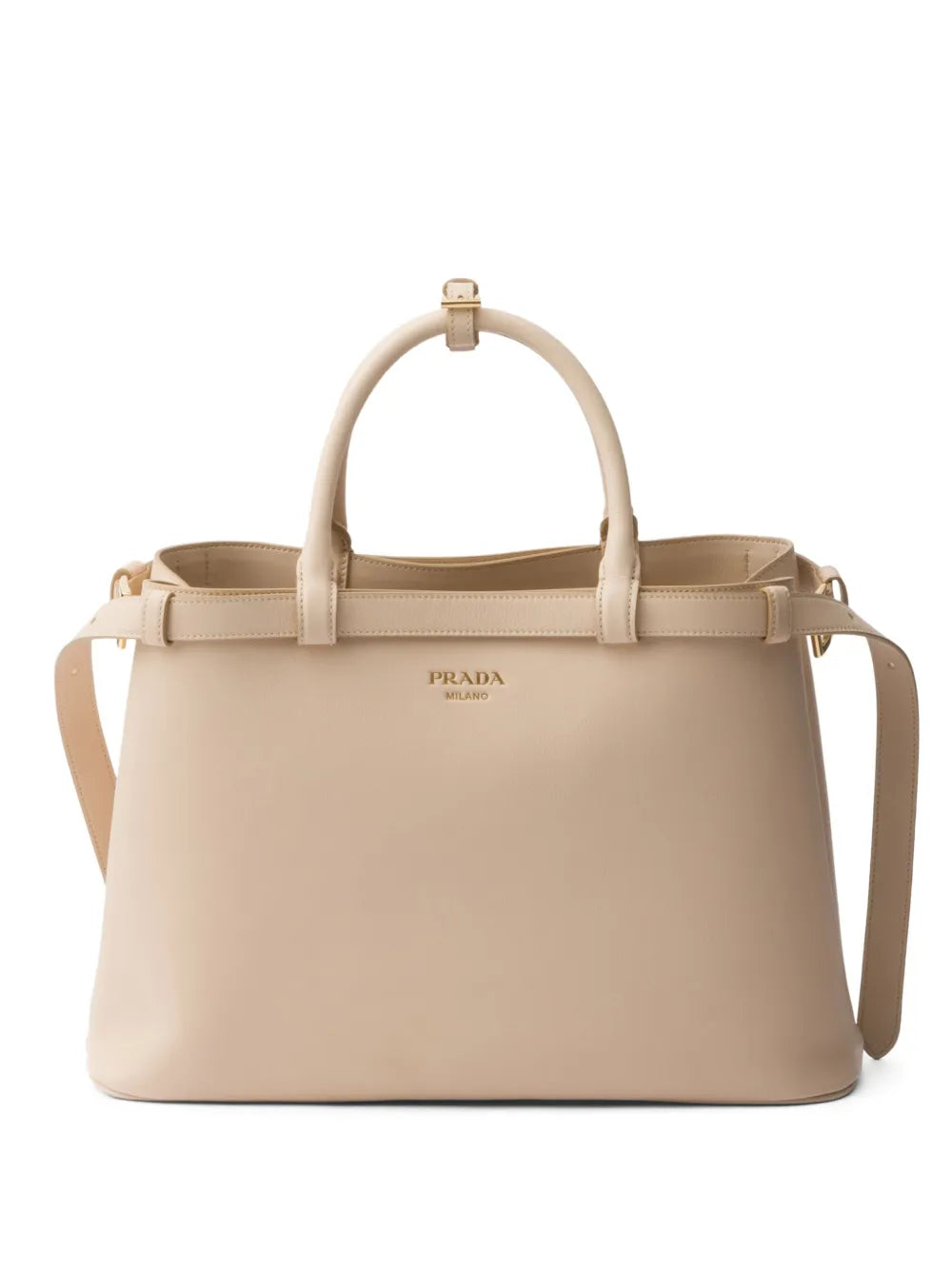 Buckle tote bag