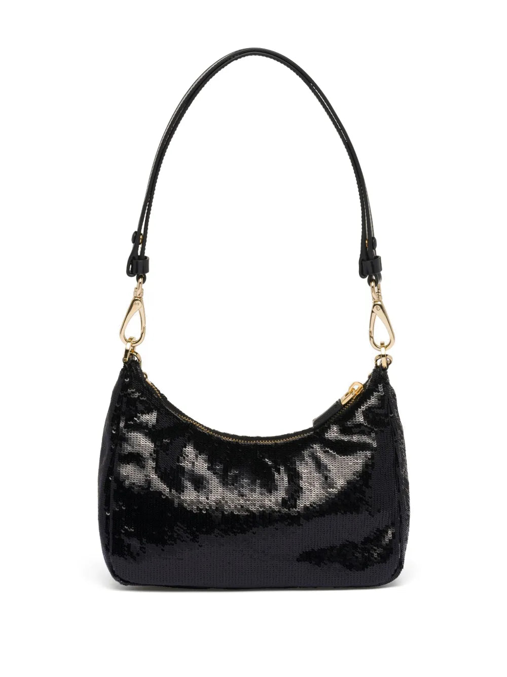 Re-Nylon sequinned mini bag