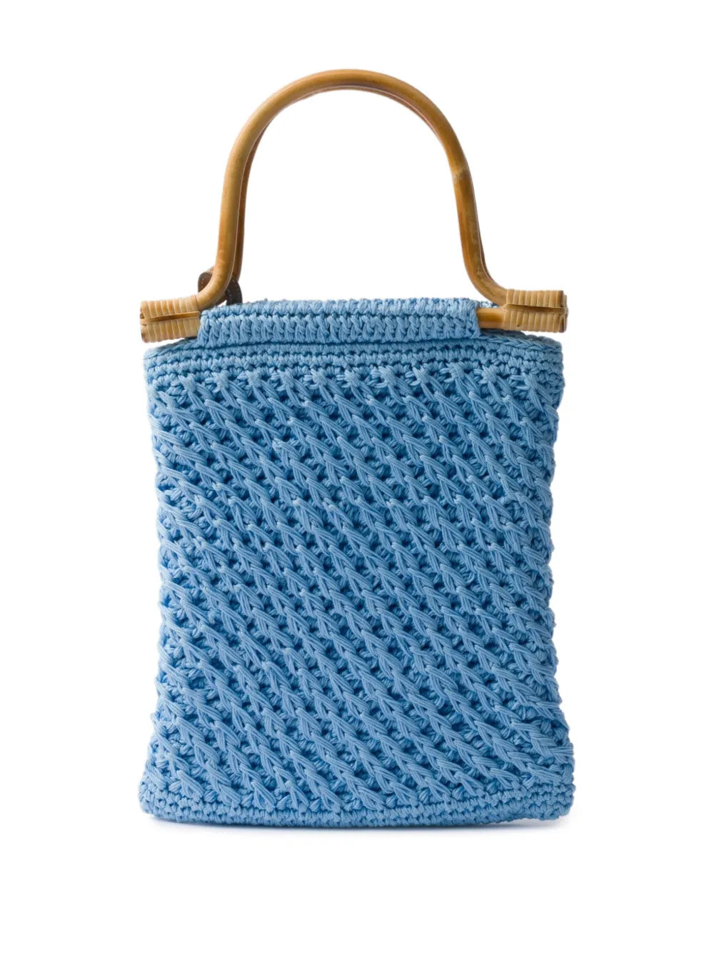mini crochet tote bag
