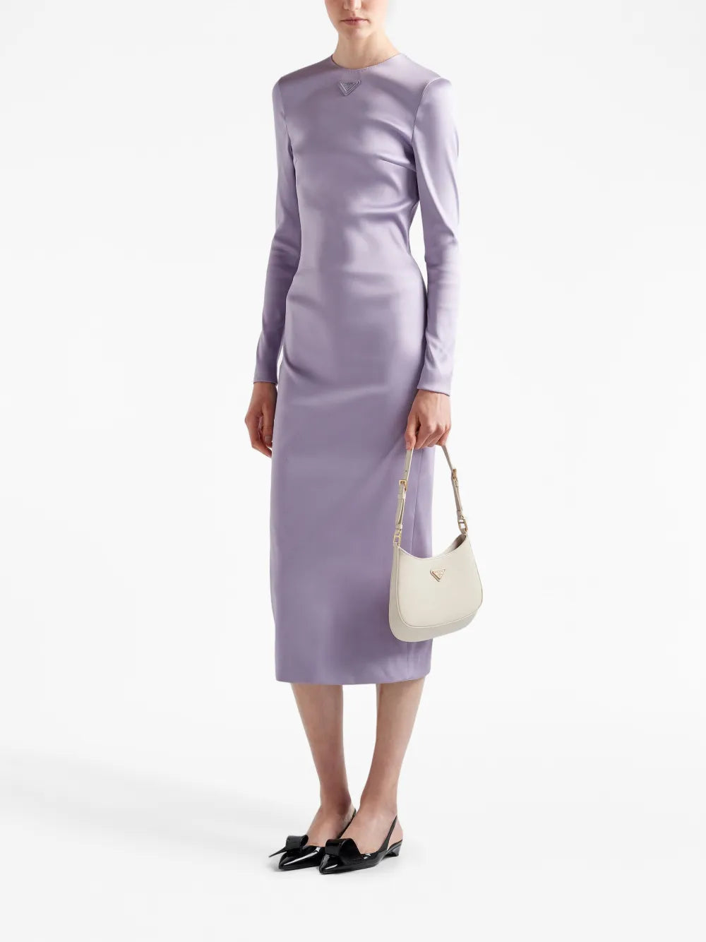 Cleo patent-leather shoulder bag