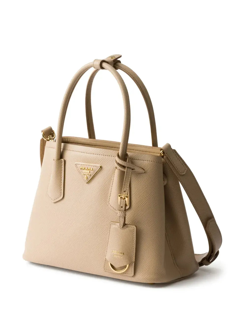 small Double Saffiano tote bag