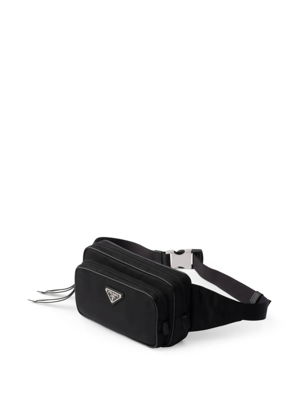 logo-plaque belt bag