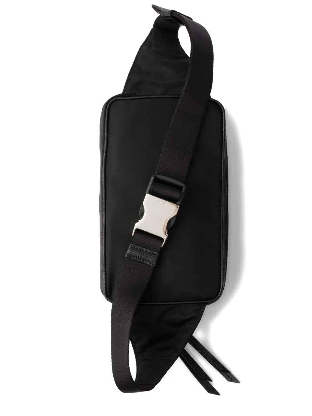 logo-plaque belt bag
