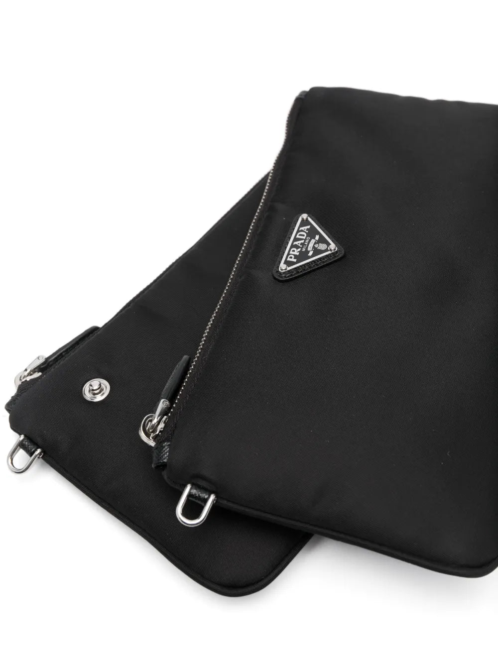 Re-Nylon partitioned clutch