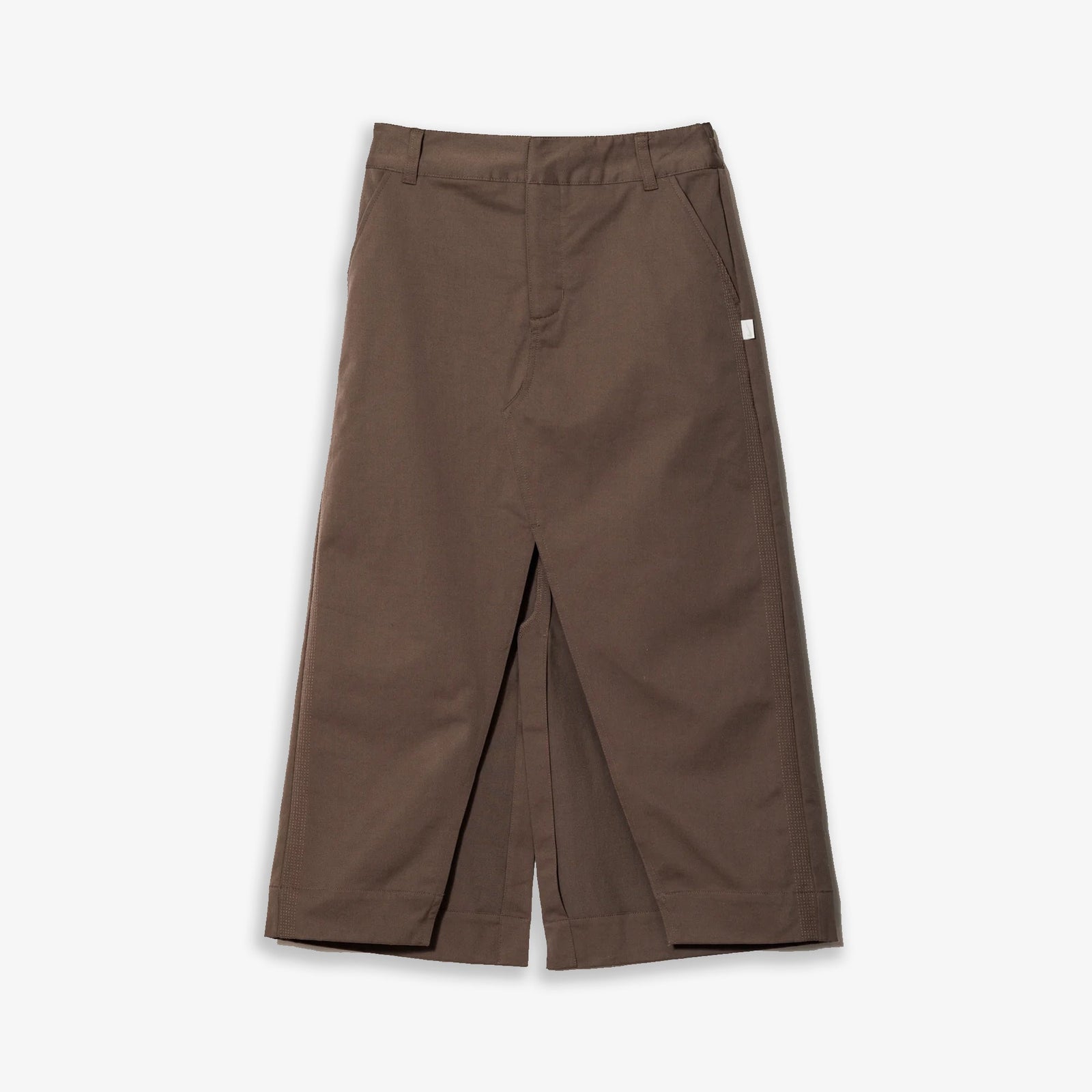 Jordan TWILL SKIRT { MINK BROWN/MINK BROWN