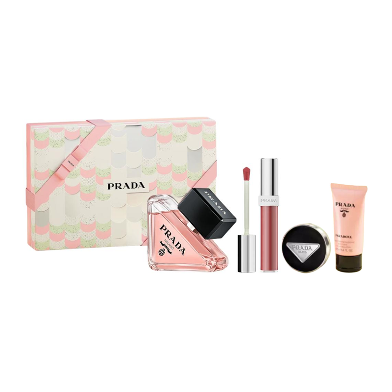 Prada Liquid Lipstick I Am Unpredictable Perfume Set Box Limited Edition Eau De Parfum Edp Woody Four Piece Set