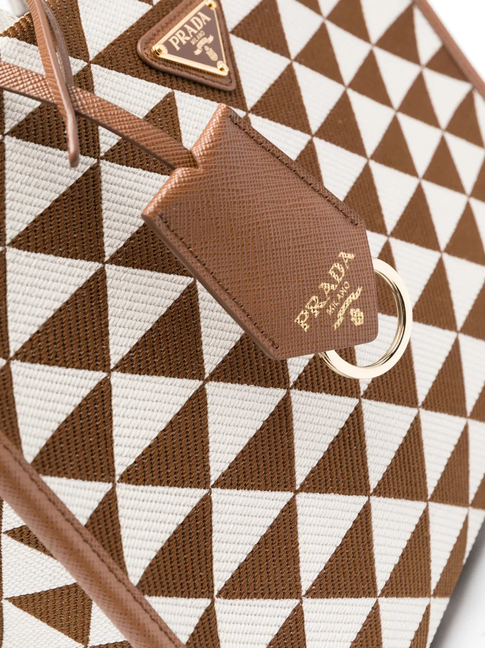 small Symbole jacquard tote bag