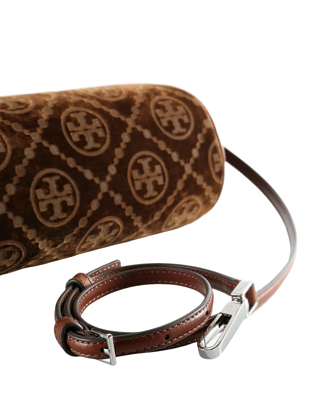 monogram cylinder tote bag