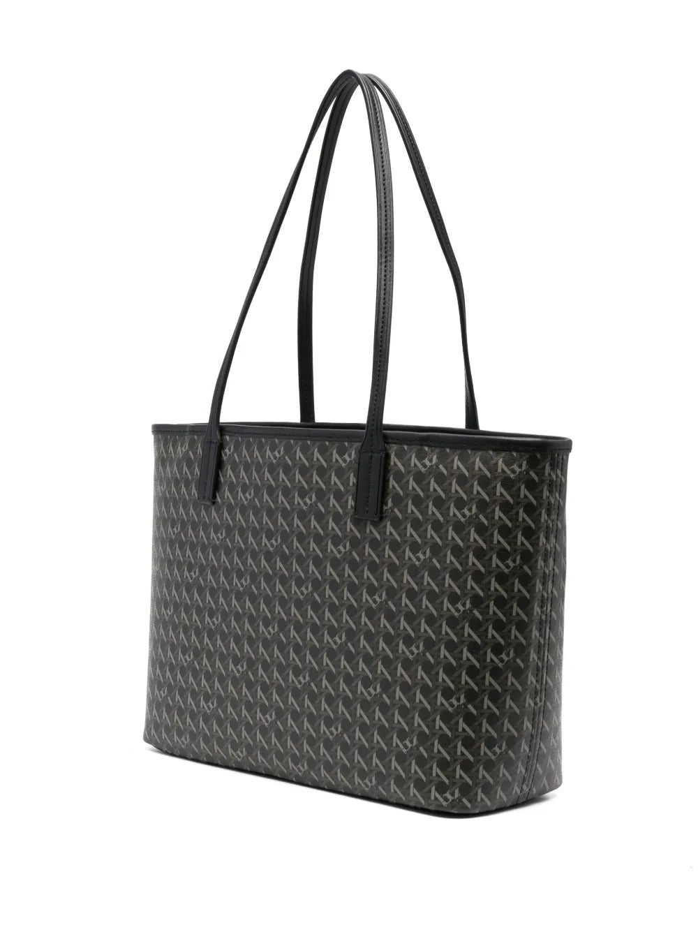 monogrammed logo tote bag