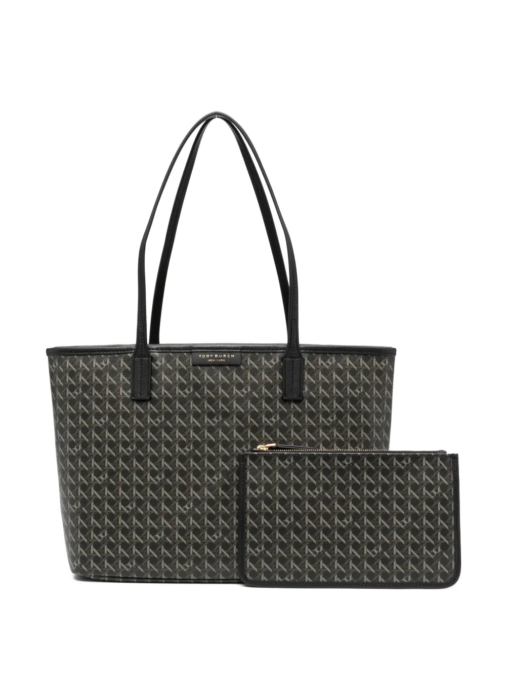 monogrammed logo tote bag