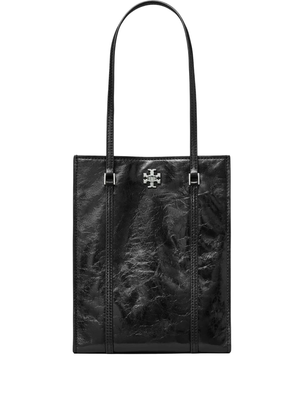 small Kira turnlock panelled tote bag