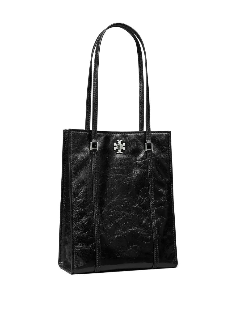 small Kira turnlock panelled tote bag