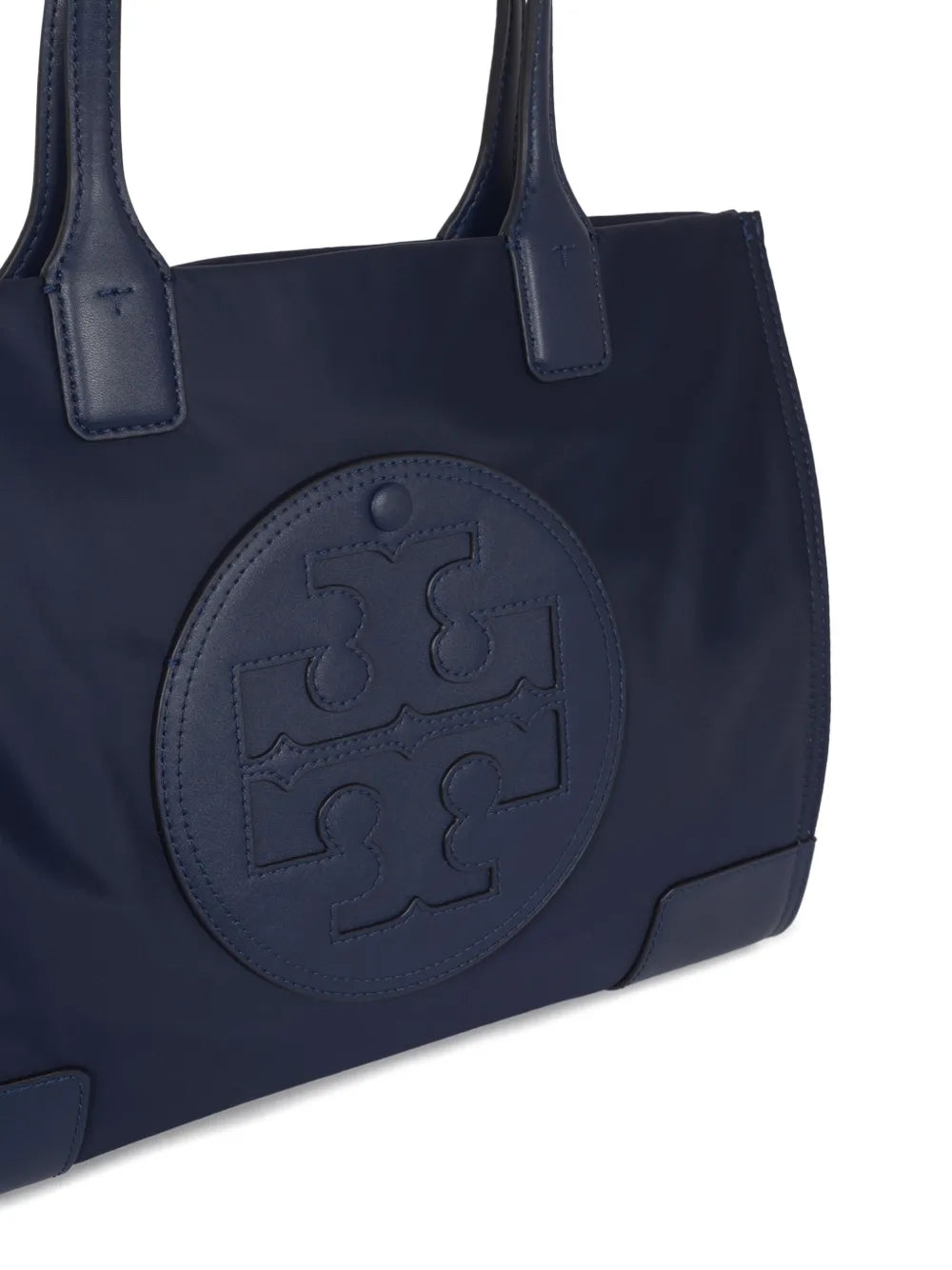 large Ella Patent logo-embossed tote bag