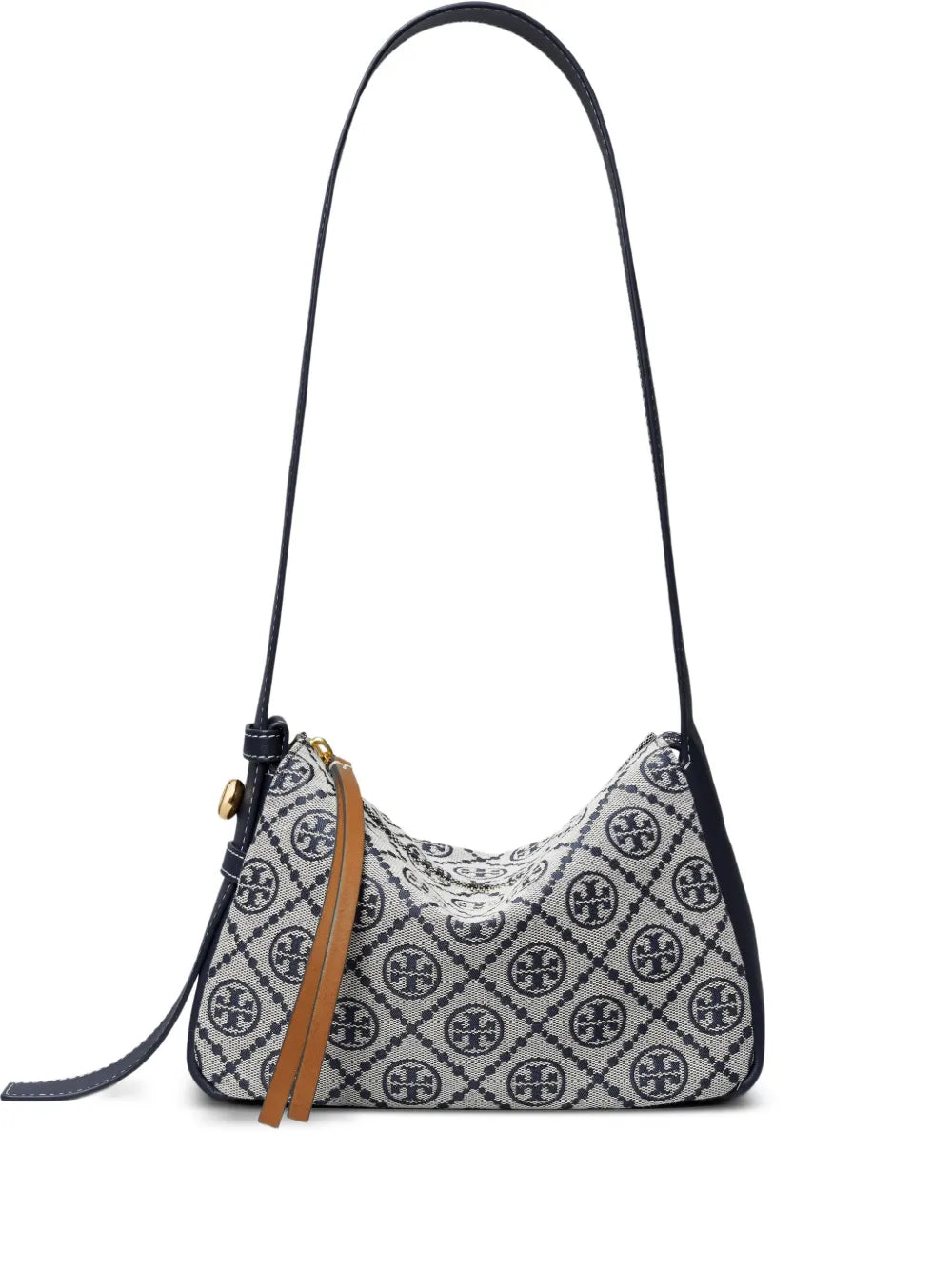 small Romy T Monogram shoulder bag