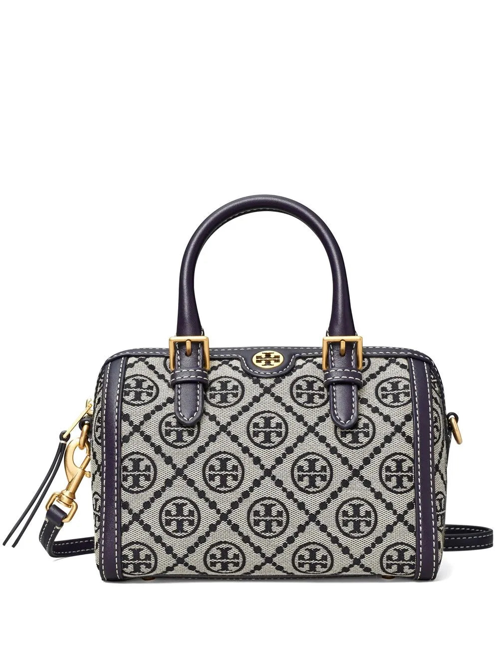 T Monogram barrel bag