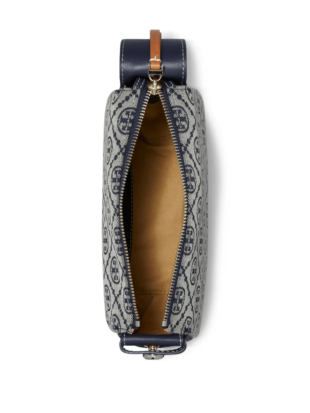 small Romy T Monogram shoulder bag
