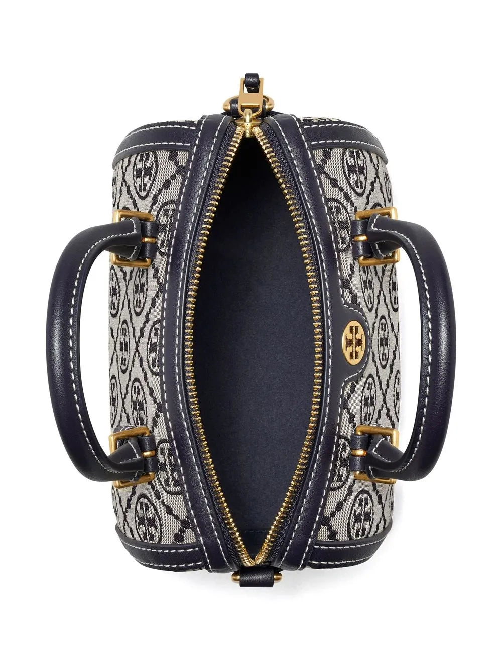 T Monogram barrel bag