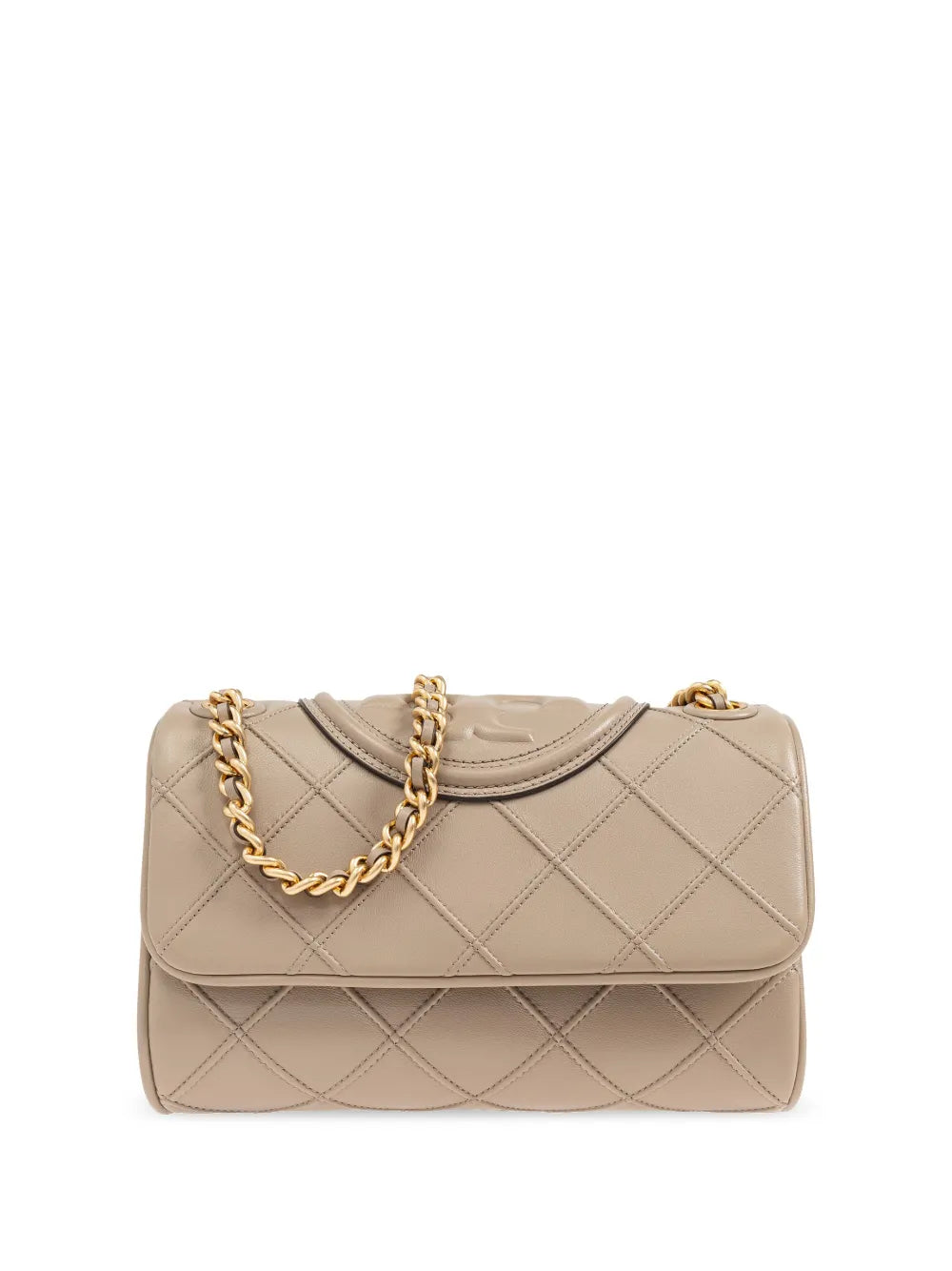 small Fleming diamond-quilted shoulder bag