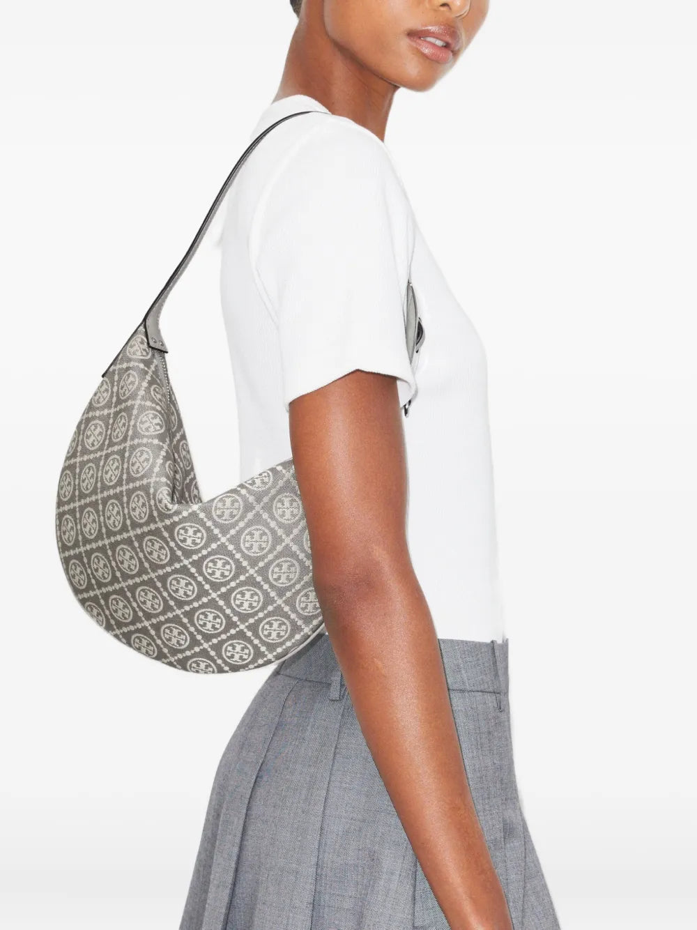small Balloon monogram utility shoulder bag