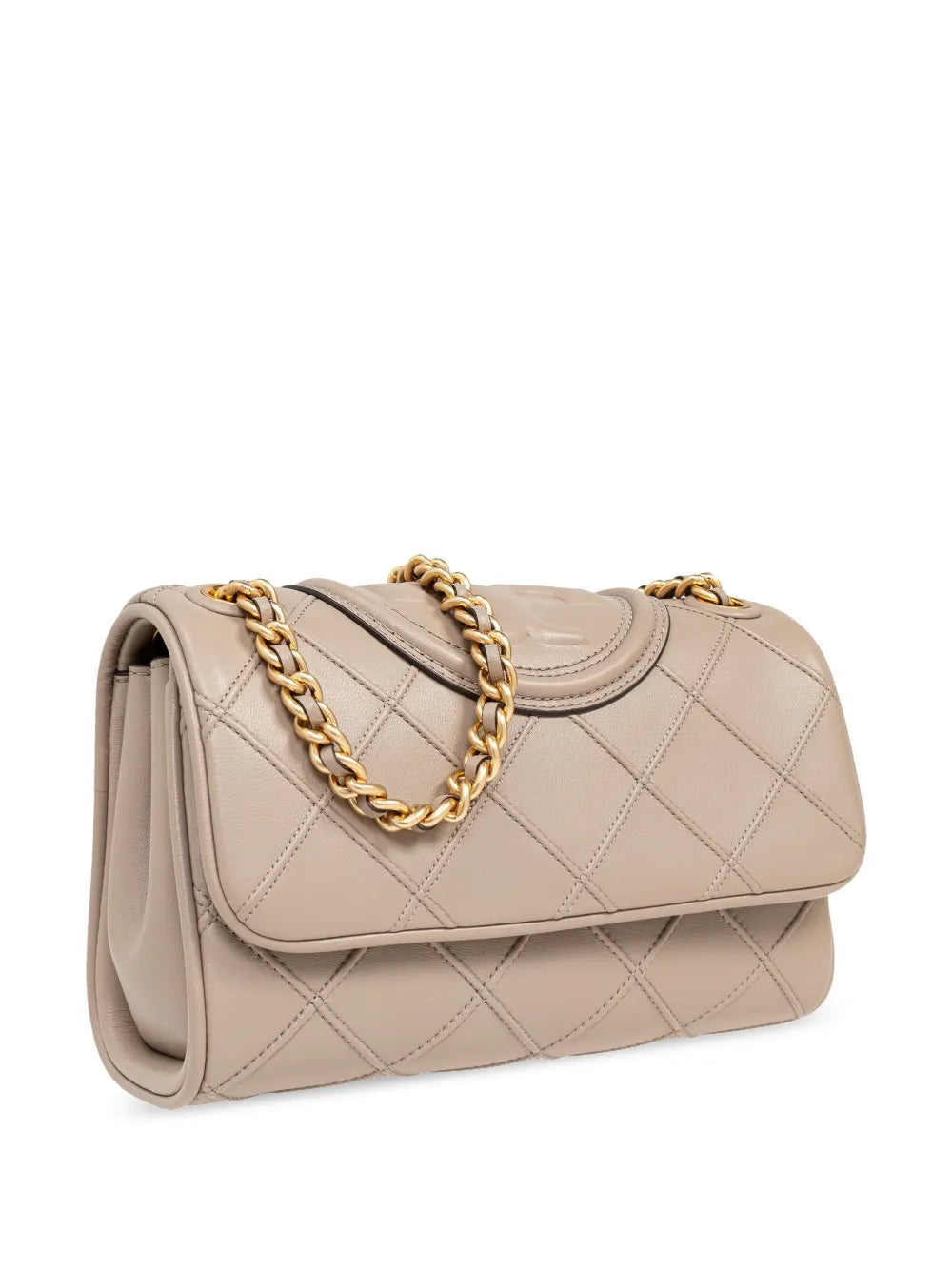 small Fleming diamond-quilted shoulder bag