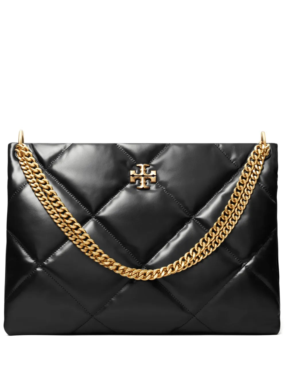 Kira diamond-quilted shoulder bag