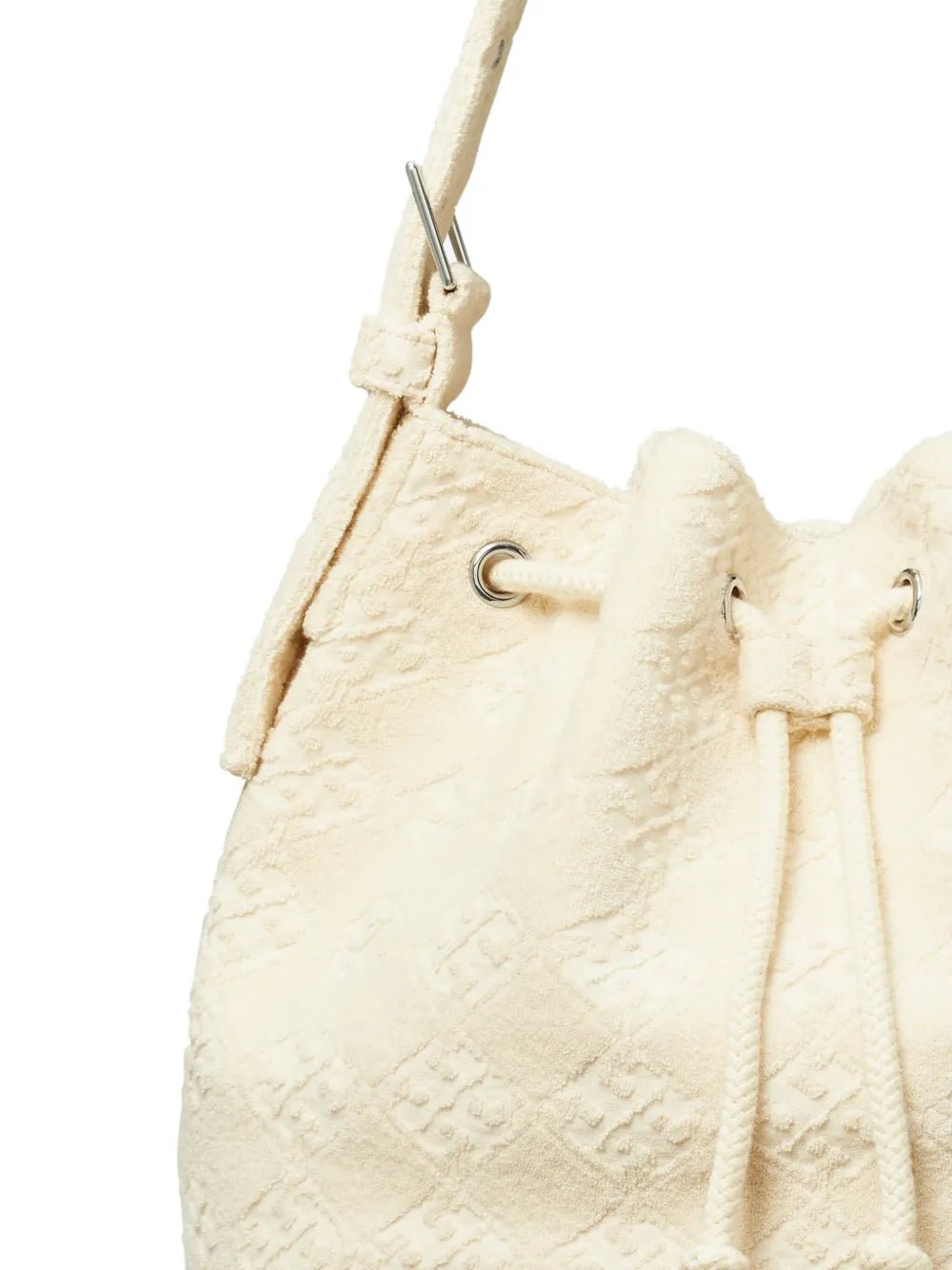 textured bucket bag