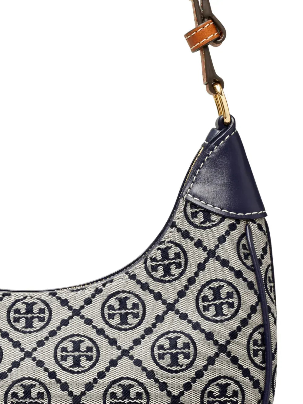 T Monogram Crescent shoulder bag