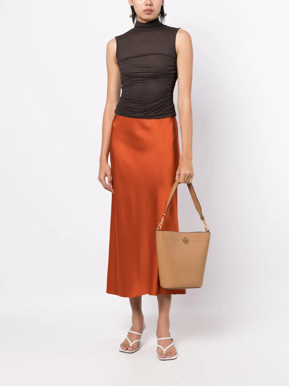 McGraw logo bucket bag