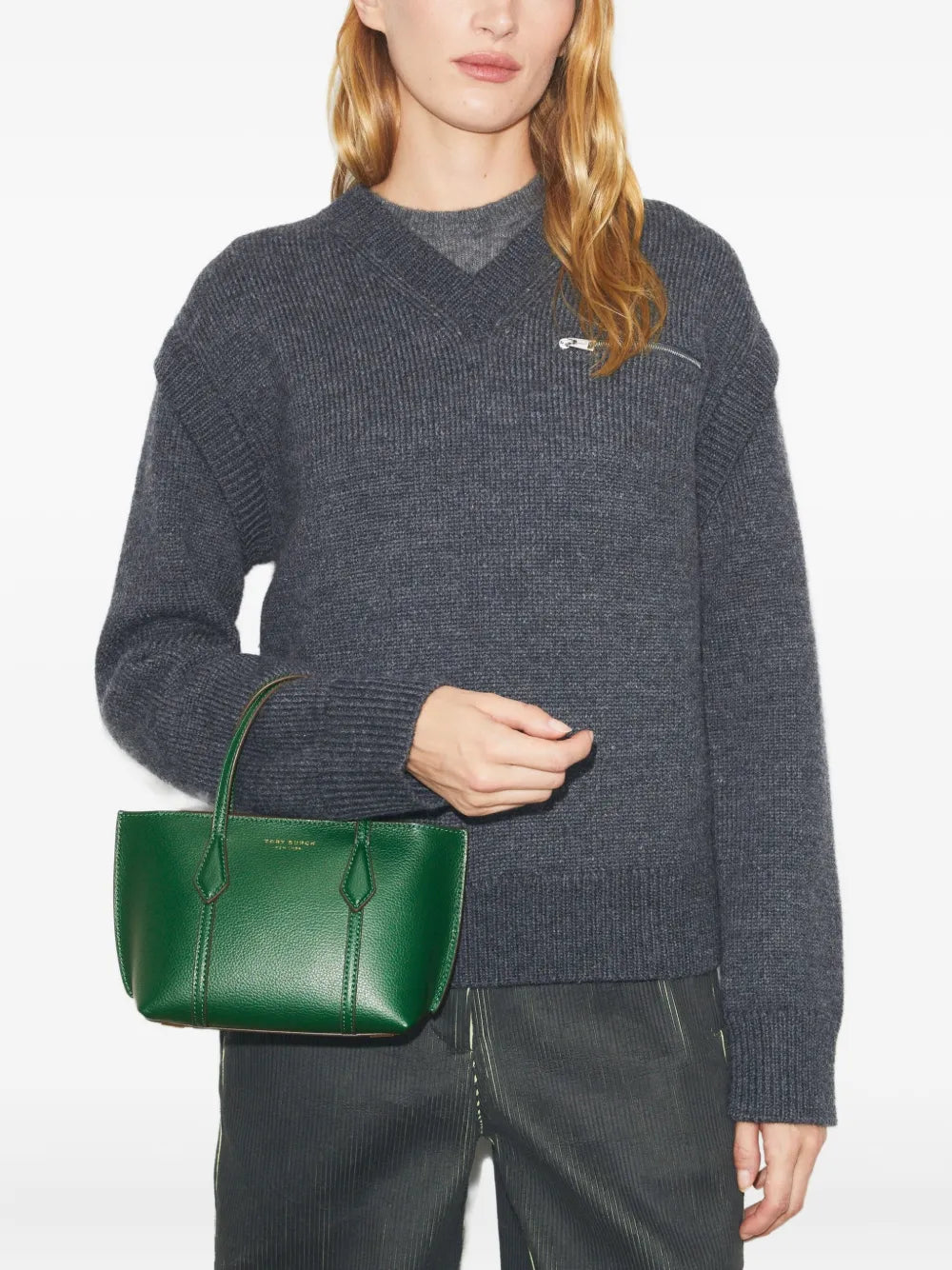 Perry topstitch mini bag