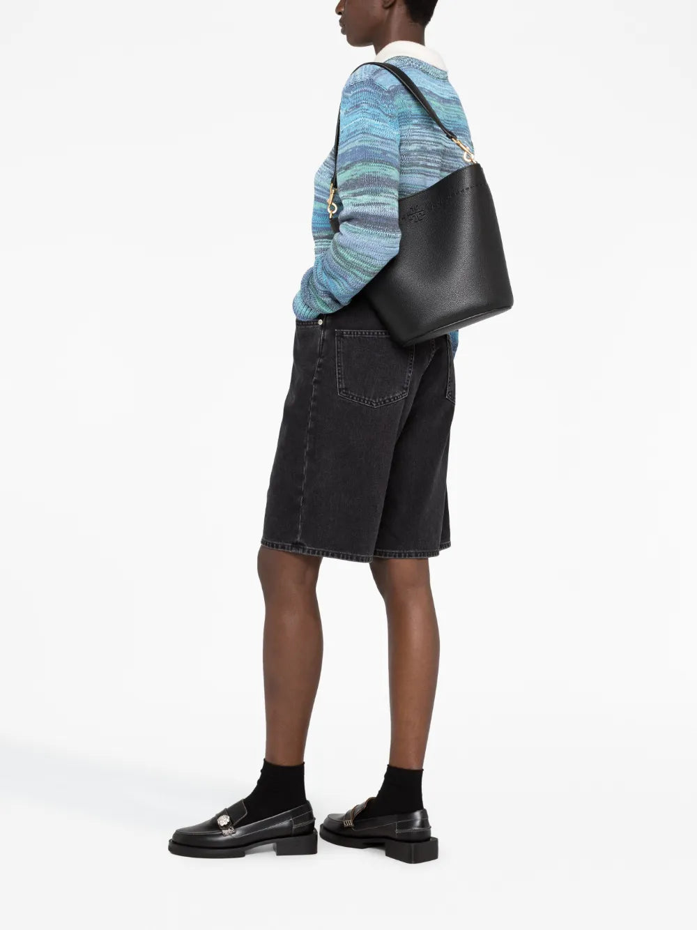 McGraw logo bucket bag
