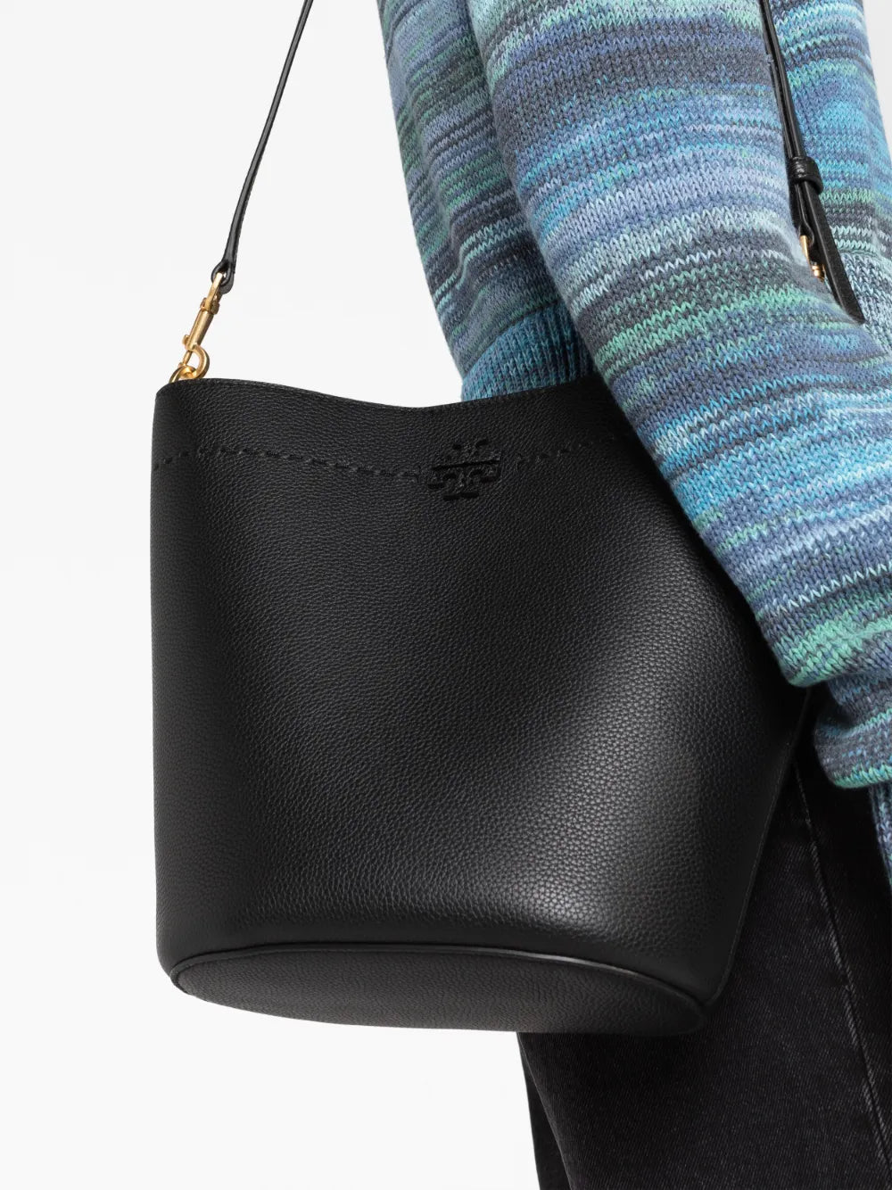 McGraw logo bucket bag