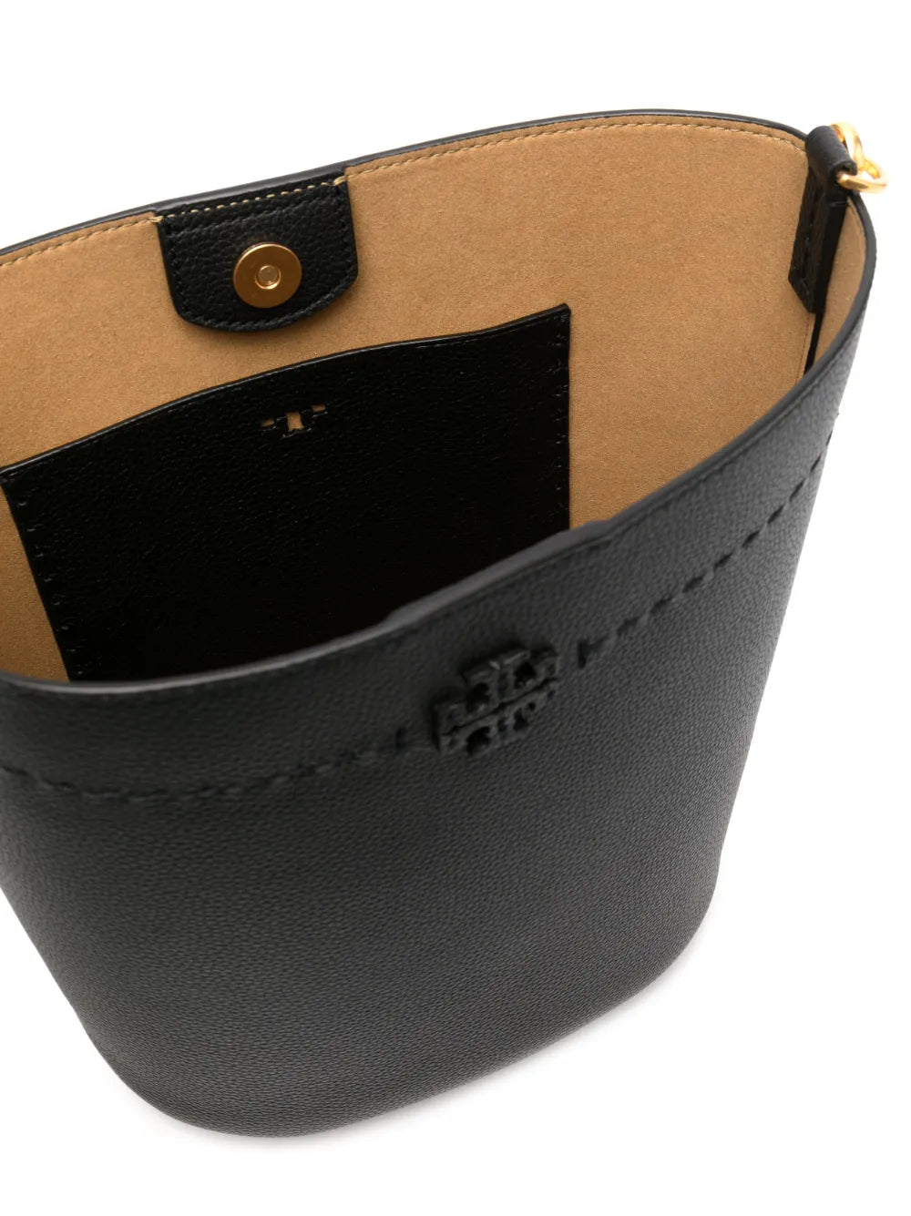 McGraw logo bucket bag