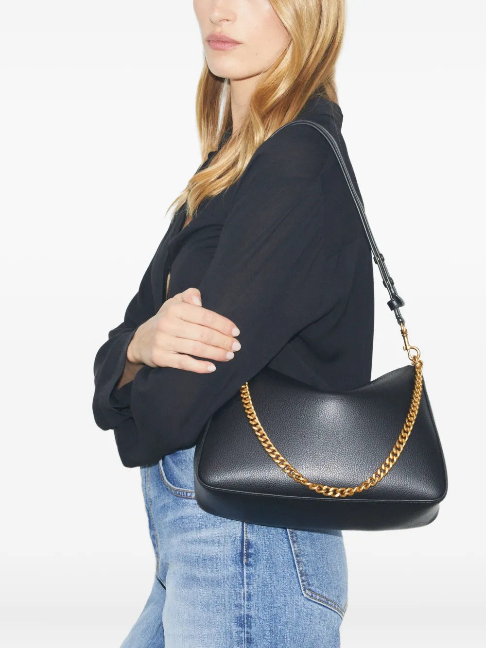 Perry chain-embellished shoulder bag